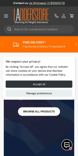 Mobile page screenshot