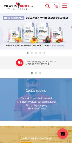 Mobile page screenshot