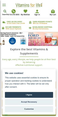 Mobile page screenshot