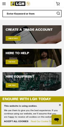 Mobile page screenshot