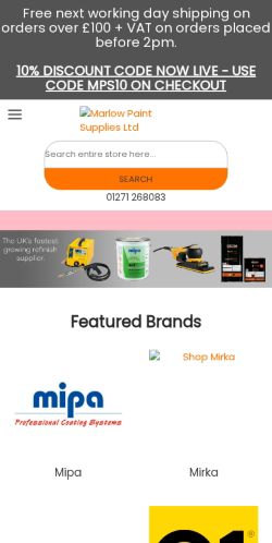 Mobile page screenshot