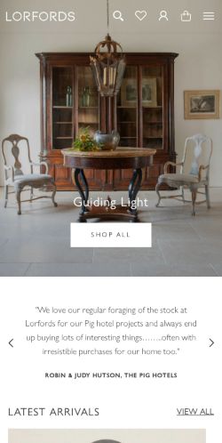 Mobile page screenshot