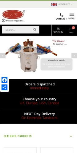 Mobile page screenshot