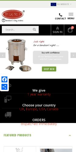 Mobile page screenshot