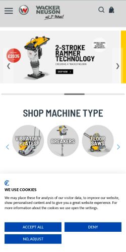 Mobile page screenshot