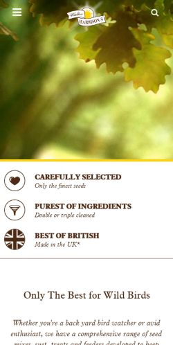 Mobile page screenshot