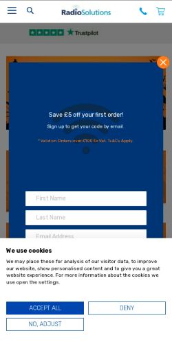 Mobile page screenshot