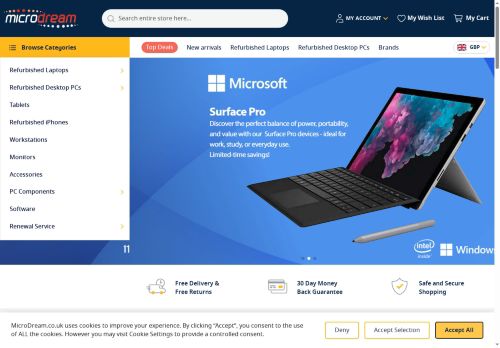 Desktop page screenshot