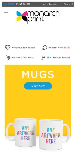 Mobile page screenshot