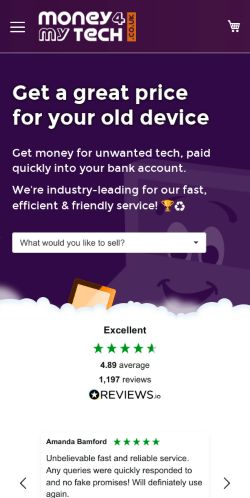 Mobile page screenshot