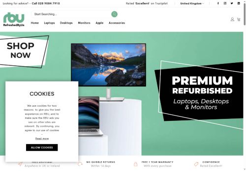 Desktop page screenshot