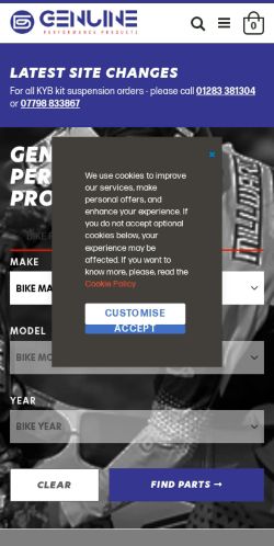 Mobile page screenshot