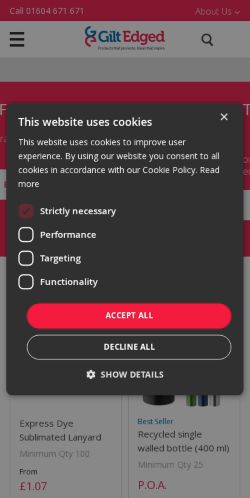 Mobile page screenshot