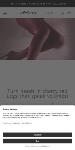 Mobile page screenshot