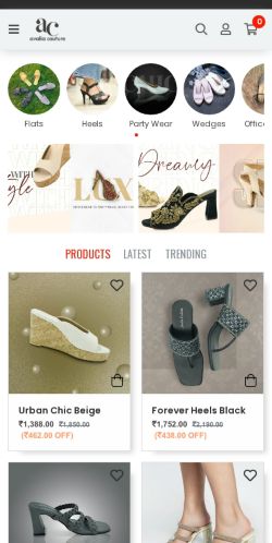 Mobile page screenshot