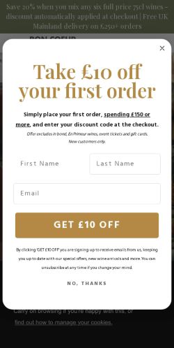 Mobile page screenshot