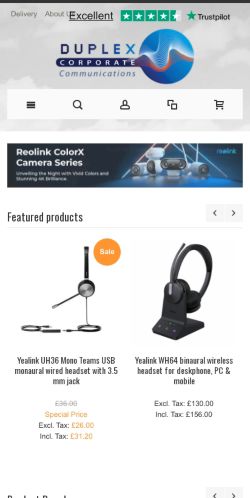 Mobile page screenshot