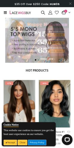 Mobile page screenshot