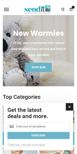 Mobile page screenshot