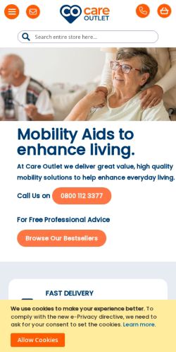 Mobile page screenshot