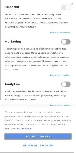 Mobile page screenshot