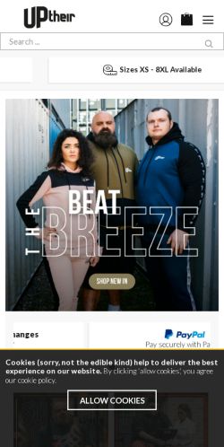 Mobile page screenshot