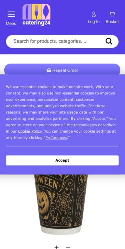 Mobile page screenshot