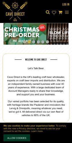 Mobile page screenshot