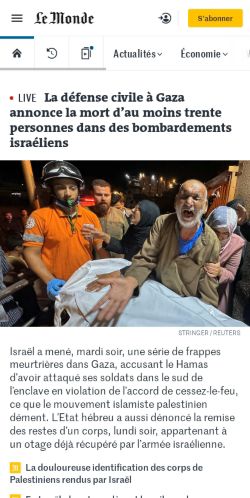 Mobile page screenshot