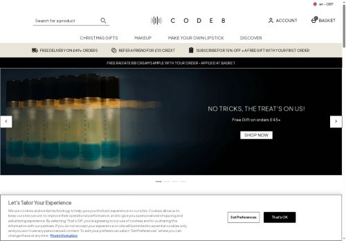 Desktop page screenshot