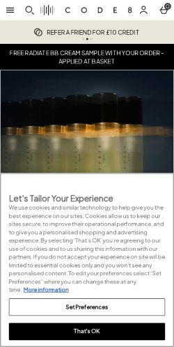 Mobile page screenshot