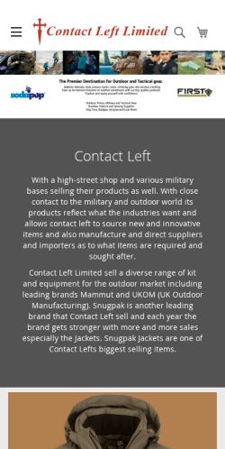 Mobile page screenshot