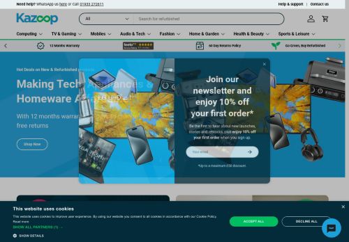 Desktop page screenshot