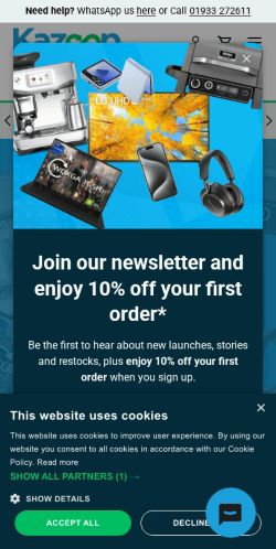 Mobile page screenshot