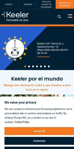 Mobile page screenshot