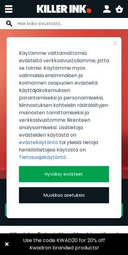 Mobile page screenshot