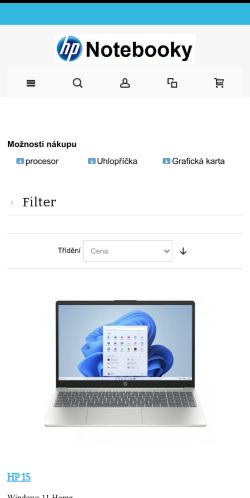 Mobile page screenshot