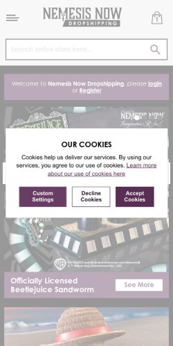 Mobile page screenshot