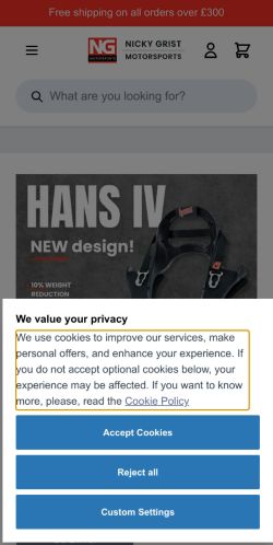 Mobile page screenshot