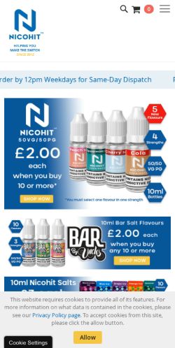 Mobile page screenshot