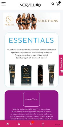 Mobile page screenshot