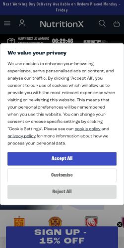 Mobile page screenshot