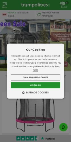 Mobile page screenshot