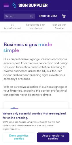 Mobile page screenshot