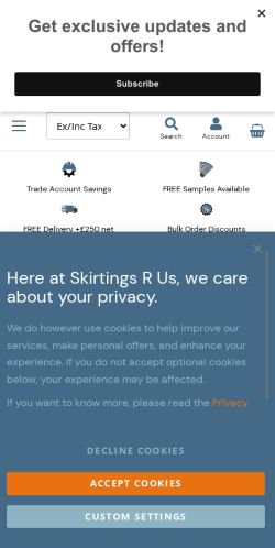 Mobile page screenshot