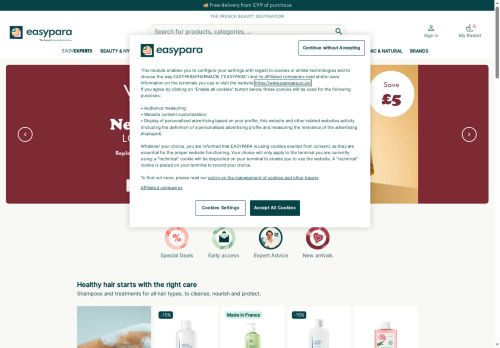 Desktop page screenshot