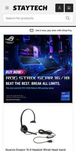 Mobile page screenshot