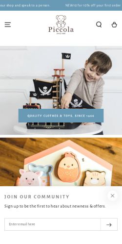 Mobile page screenshot