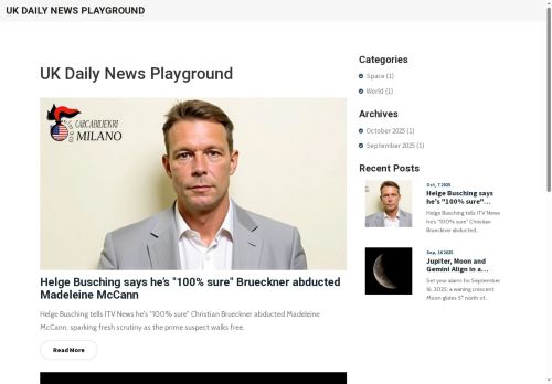 Desktop page screenshot