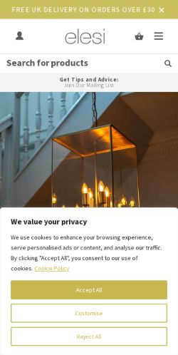 Mobile page screenshot